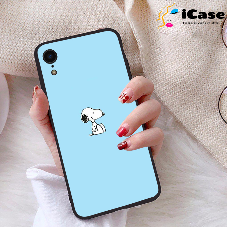 Ốp lưng iPhone XR viền dẻo TPU BST Snopy