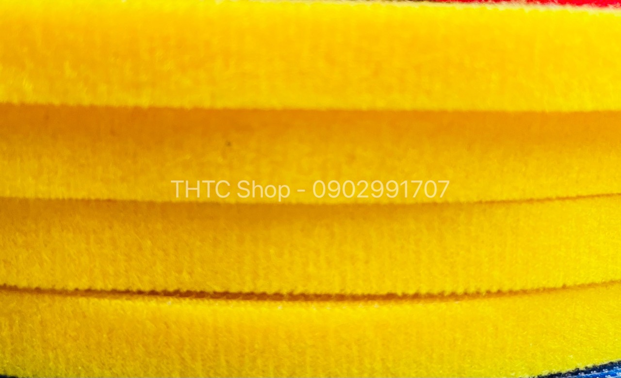Dây khóa dán 2 mặt - Dây Velcro 45m/cuộn