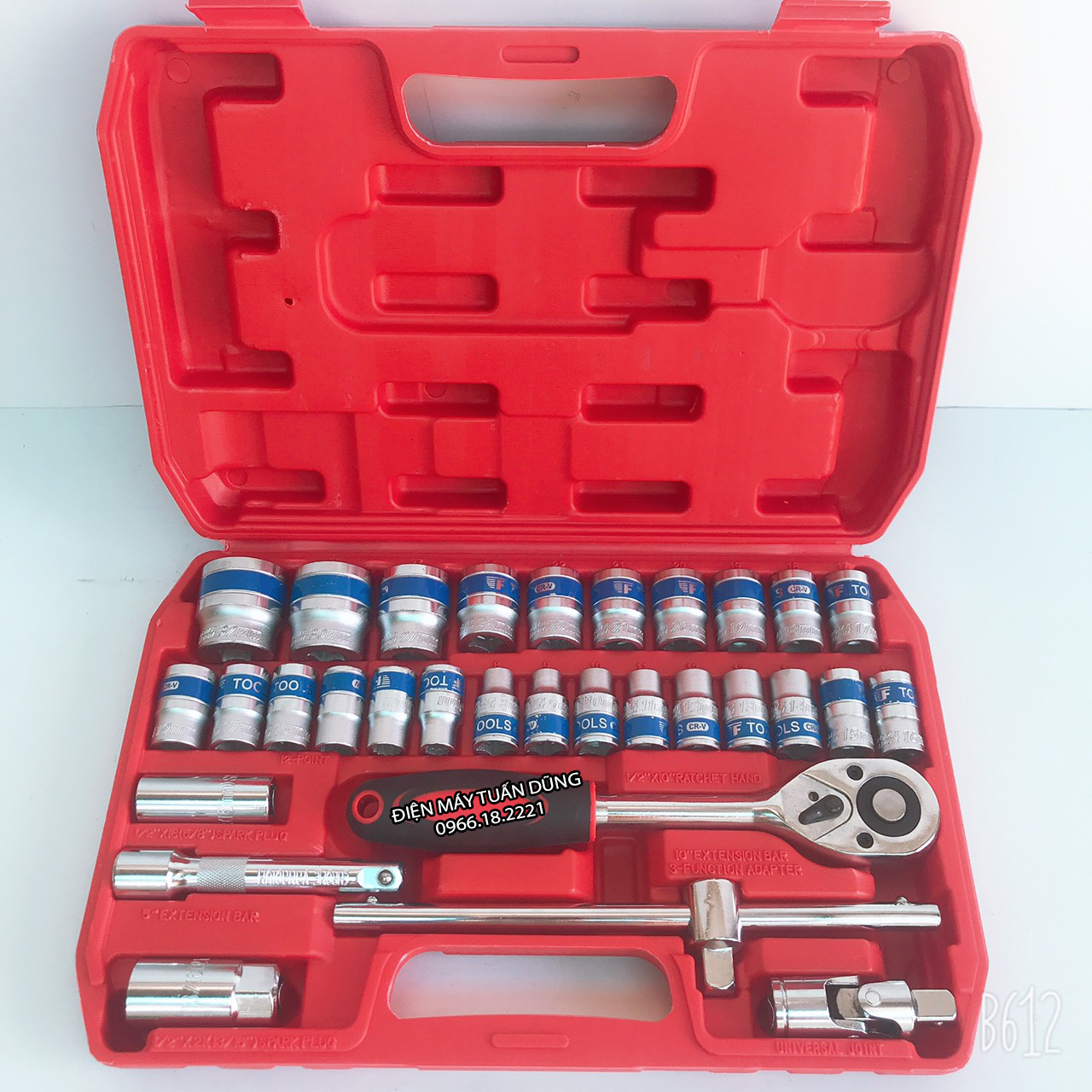 Bộ khẩu mở siết ốc 32 chi tiết