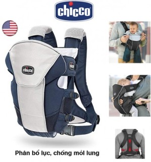 [USA] Địu em bé Chicco Ultrasoft chống mỏi, với 2 cách địu cơ bản cho trẻ đến 13kg (kèm sách hướng dẫn) thumbnail