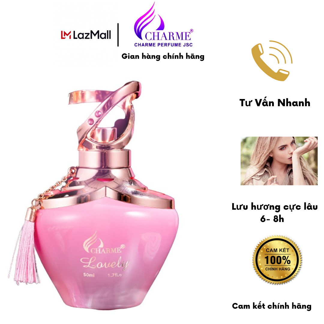 Perfume women charme lovely 50ml