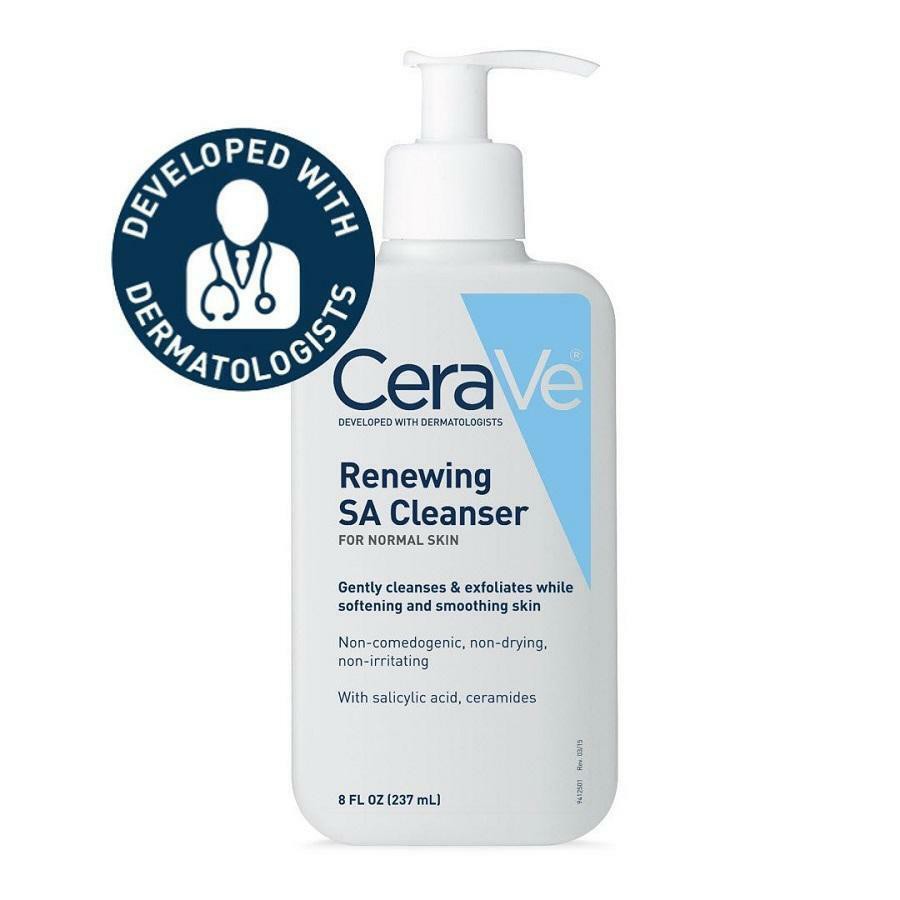 [HCM]Sữa rửa mặt CeraVe Renewing SA Cleanser 237mL