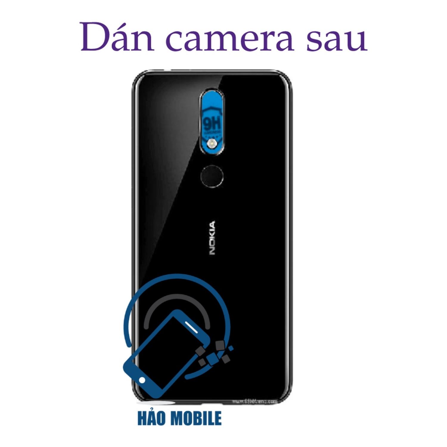 Dán Cường lực dẻo nano MẶT SAU Nokia 5.1 Plus (Nokia X5)
