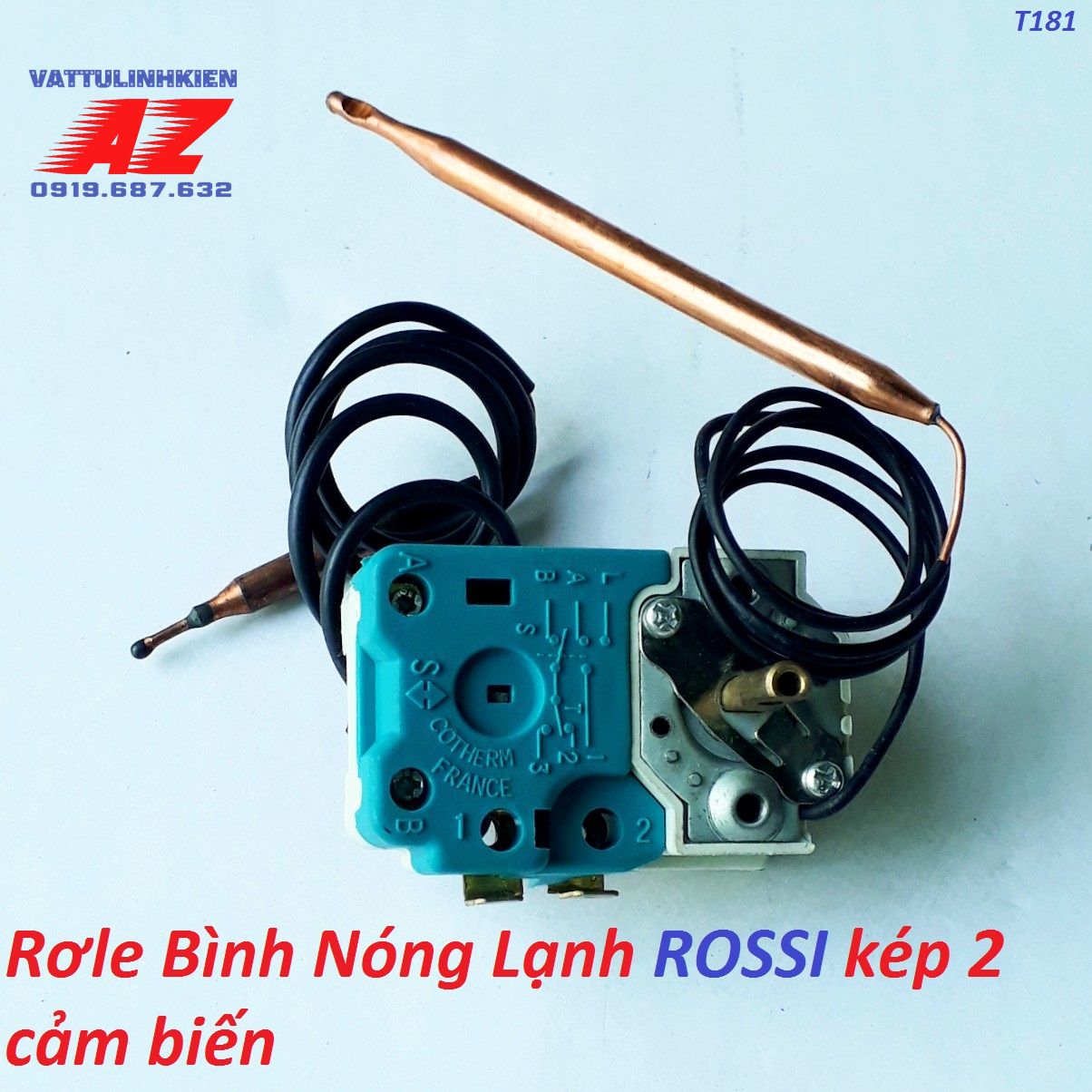 Rơle bình nóng lanh ROSSI loại 2 cảm biến