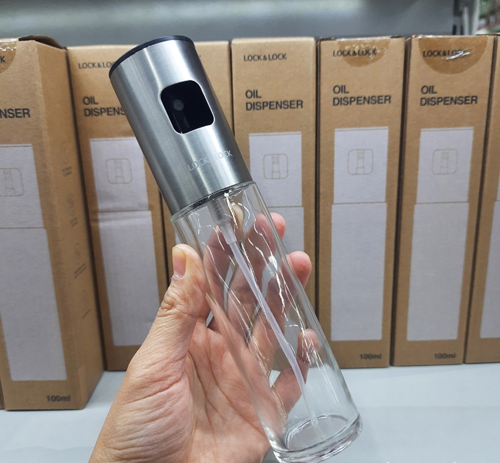 Bình xịt dầu Lock&Lock 100ml kèm phểu và cọ rửa CKO109