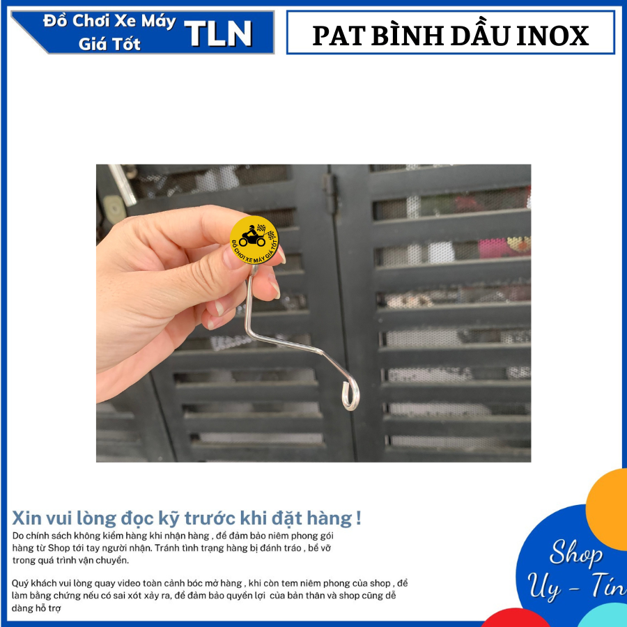 [HCM]PAT BẮT BÌNH DẦU TITAN/ XI INOX