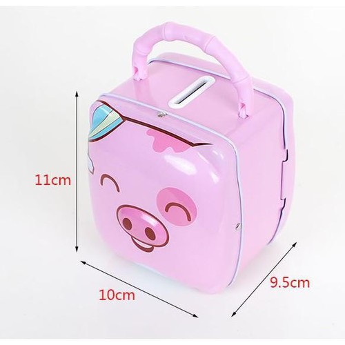ống heo két sắt tiết kiệm mini có khóa