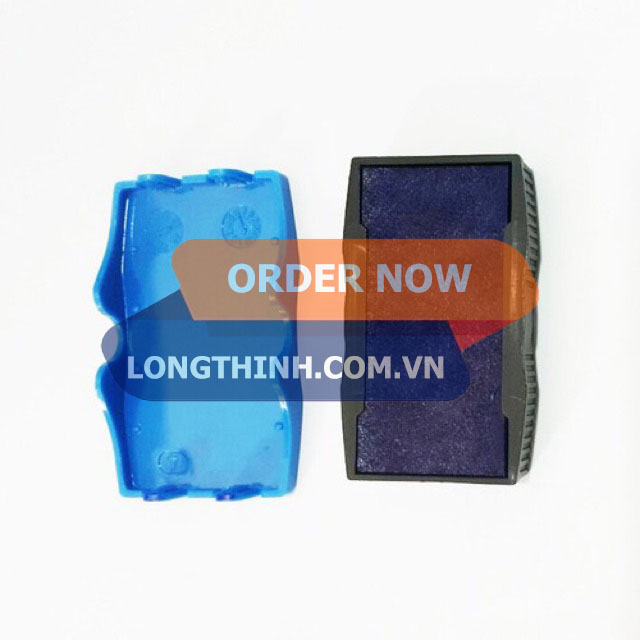 [HCM]Tampon (khay mực) Shiny S-852-7 (dấu 1/2 dòng) kích thước 14x38mm