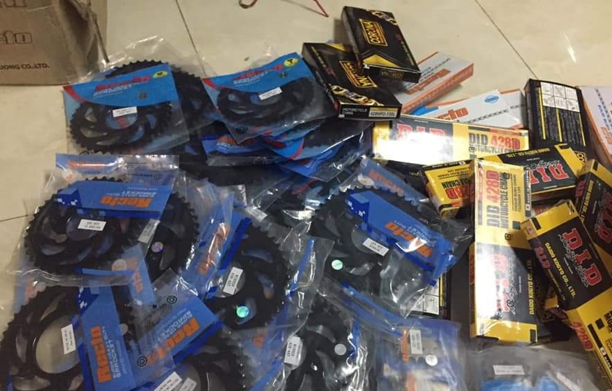 dĩa tải xe exciter 150 recto đủ răng