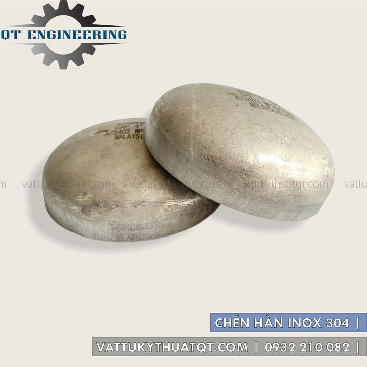 Chén Hàn Inox 304 (SCH10) - Phi 60,76,90,114,141mm - VATTUKYTHUATQT.COM