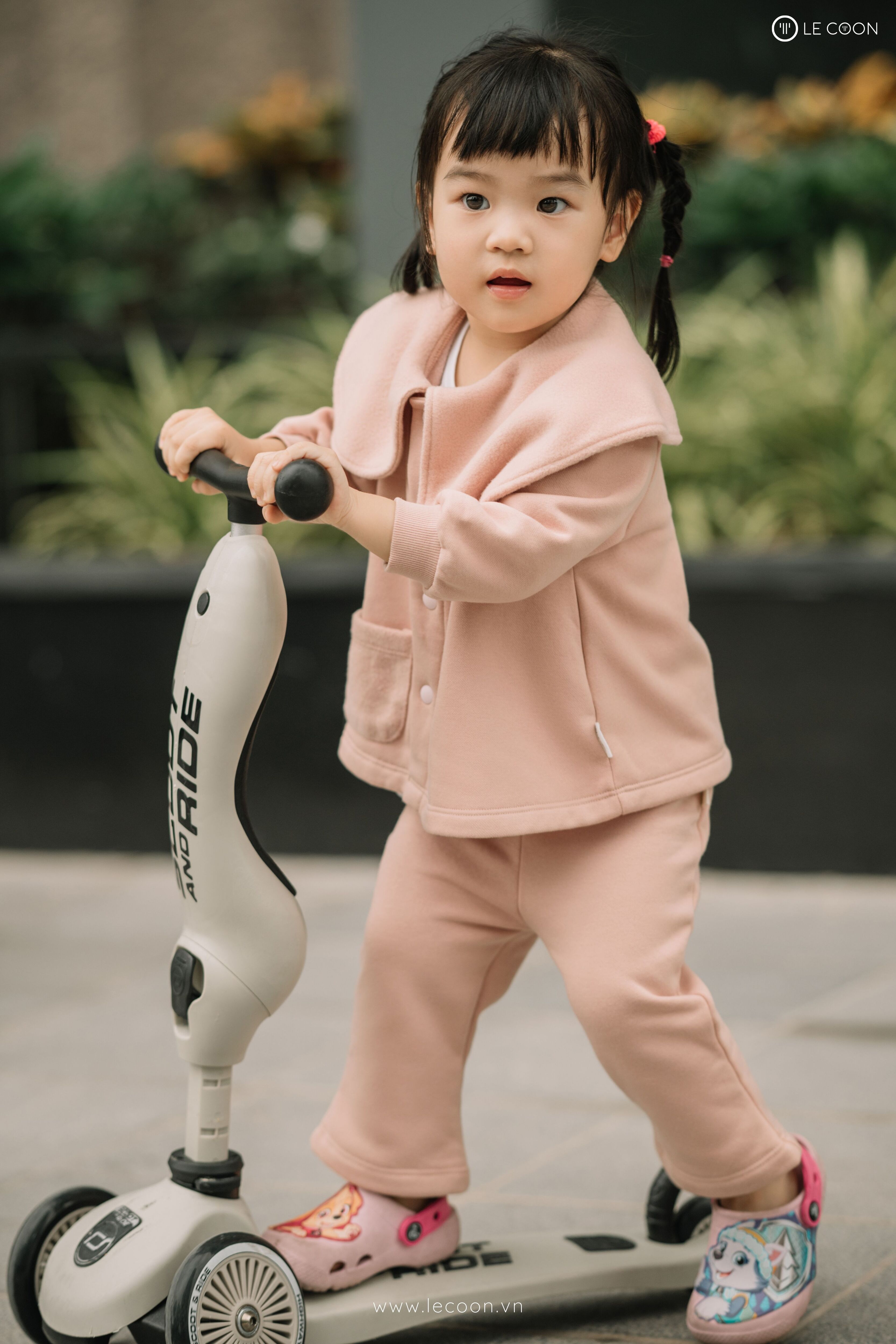 LE COON | Quần Nỉ Ống Vẩy | 3 tháng - 3 tuổi