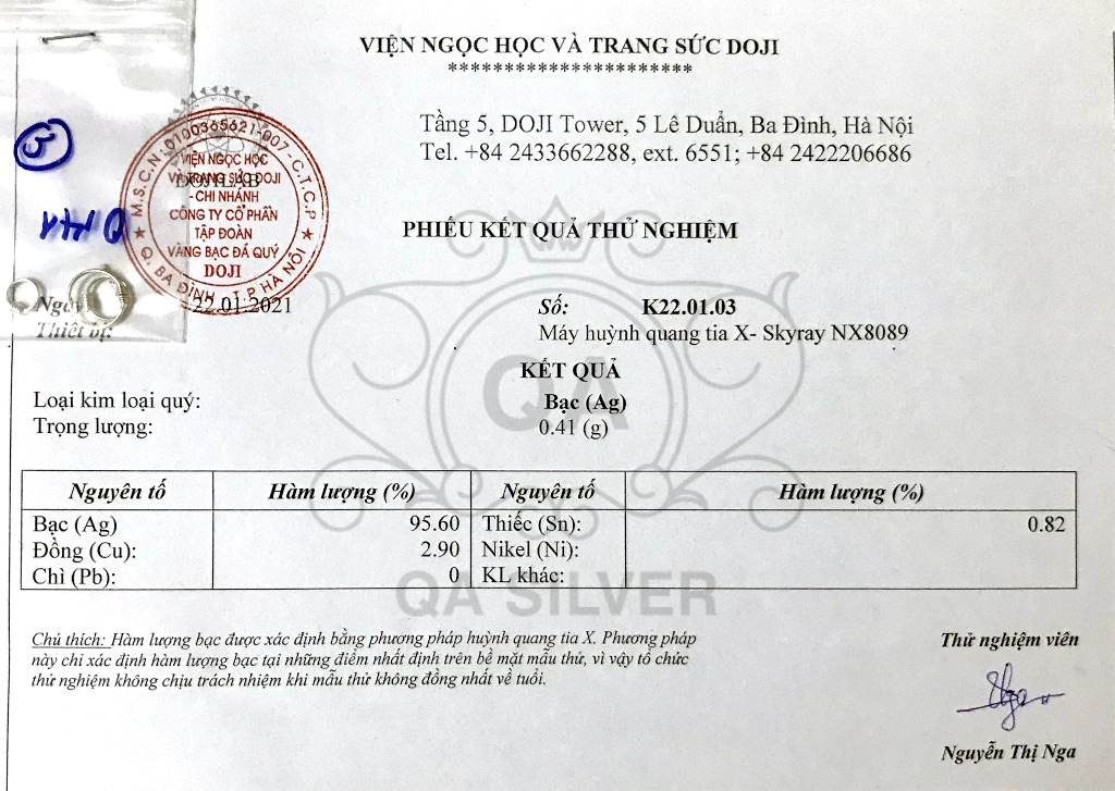 Khuyên tai bạc 925 lò xo bông vòng tròn cuộn nam nữ unisex S925 WIRE QA SILVER Earrings EA200403