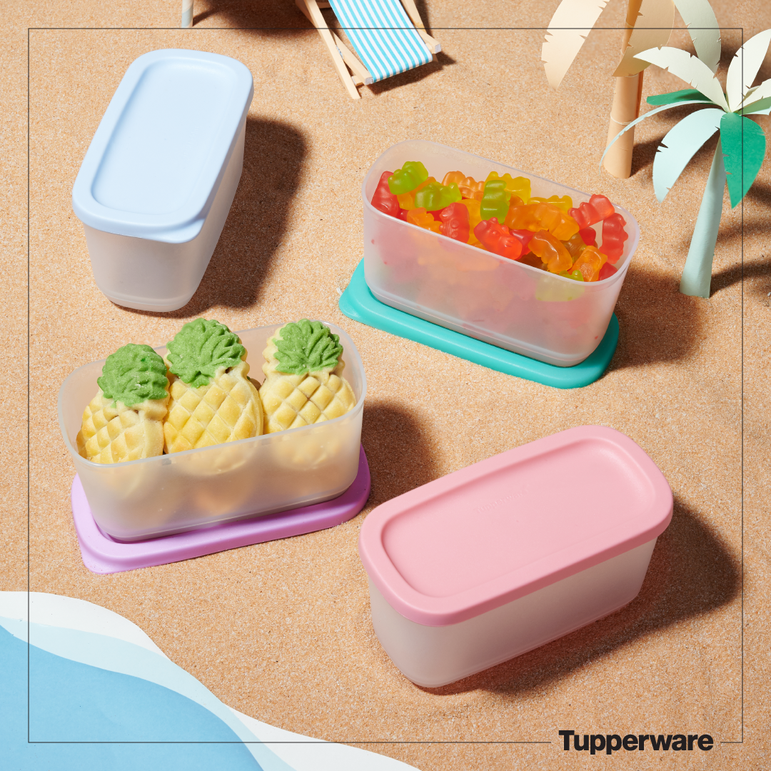 Bộ 4 hộp Cubix Mini Rectangular Tupperware