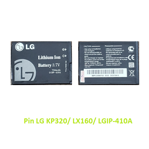 Pin điện thoại LG KP320 / LX160 / LGIP-410A