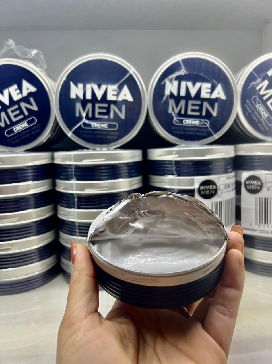 (Hàng mới về) [HÀNG PHÁP CHÍNH HÃNG] - Kem Dưỡng Da NIVEA MEN dành cho Nam Giới 150ml