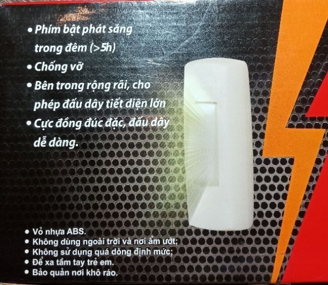 Công tắc treo dạ quang Sopoka