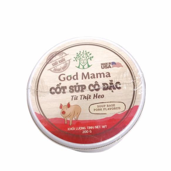 [HCM]CỐT SÚP CÔ ĐẶC GOD MAMA 200G (THỊT HEO) [shophoakho]