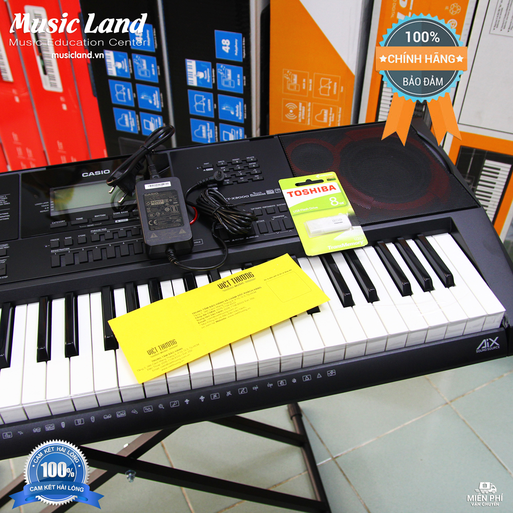 Đàn Organ Casio CT – X3000 - Chính Hãng