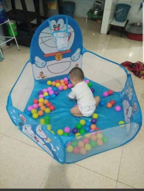 LỀU BÓNG HÌNH DOREMON (không kèm bóng)