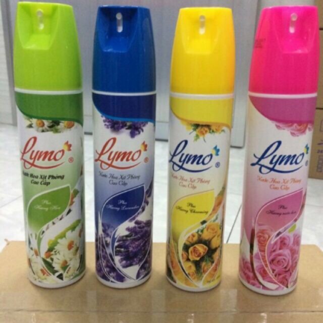 Chai Nước Hoa Xịt Phòng Lymo 350Ml