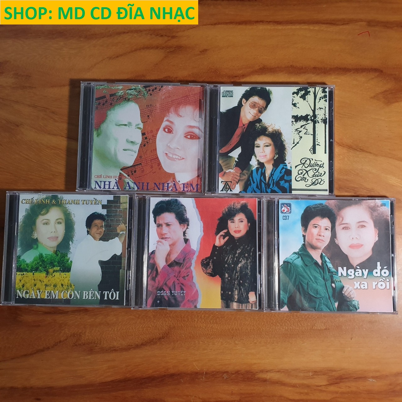 [MDCD] BỘ 6 ĐĨA CD TỰ CHỌN