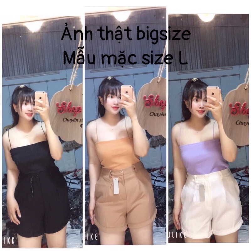 [HCM]Quần Lưng Cao Bigsize 60-90Kg (Có Size Ảnh Thật)
