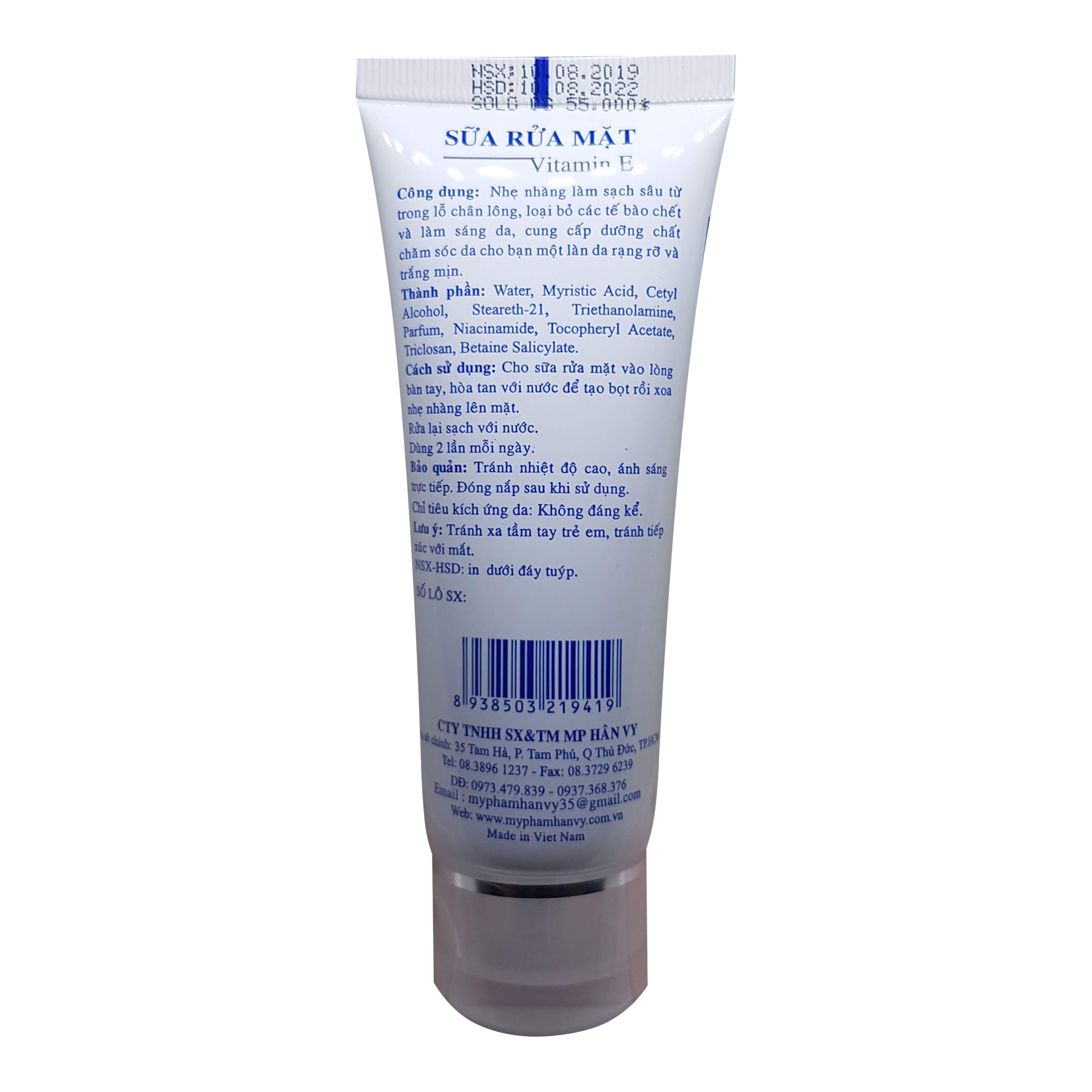 [HCM]Sữa Rửa Mặt Ojee 60ml