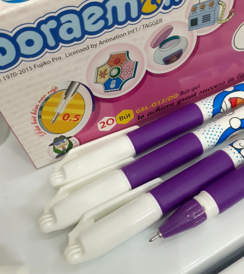 Hộp 20 chiếc Bút Gel Thiên Long Doraemon GEL-012/DO