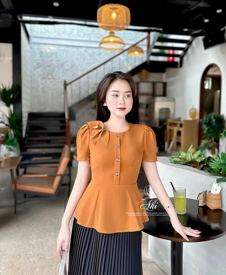 ÁO KIỂU DUYEEU DÁNG T0033