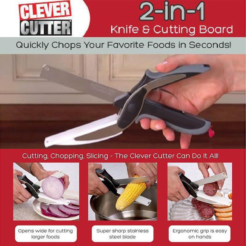 [HCM]KÉO ĐA NĂNG 2 IN 1 - CLEVER CUTTER