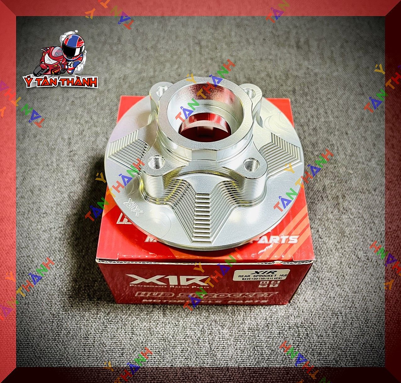 Cùi đĩa nhôm x1r xe wave,dream 100 ms32