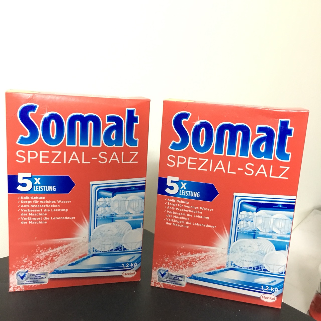 Combo 02 muối rửa chén cho máy Somat Special Salt 1.2kg ( ĐỨC )