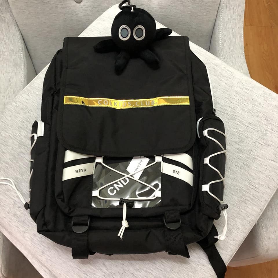 [HCM]Balo Colkids SS4 Đen và Trắng