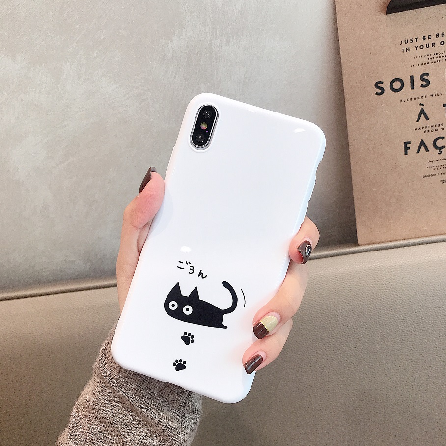 Ốp Lưng Hình Chân Mèo Dễ Thương - Ốp Iphone Dẻo 6.6S.6Plus.6S Plus.7.8.7Plus.8Plus (OP023)