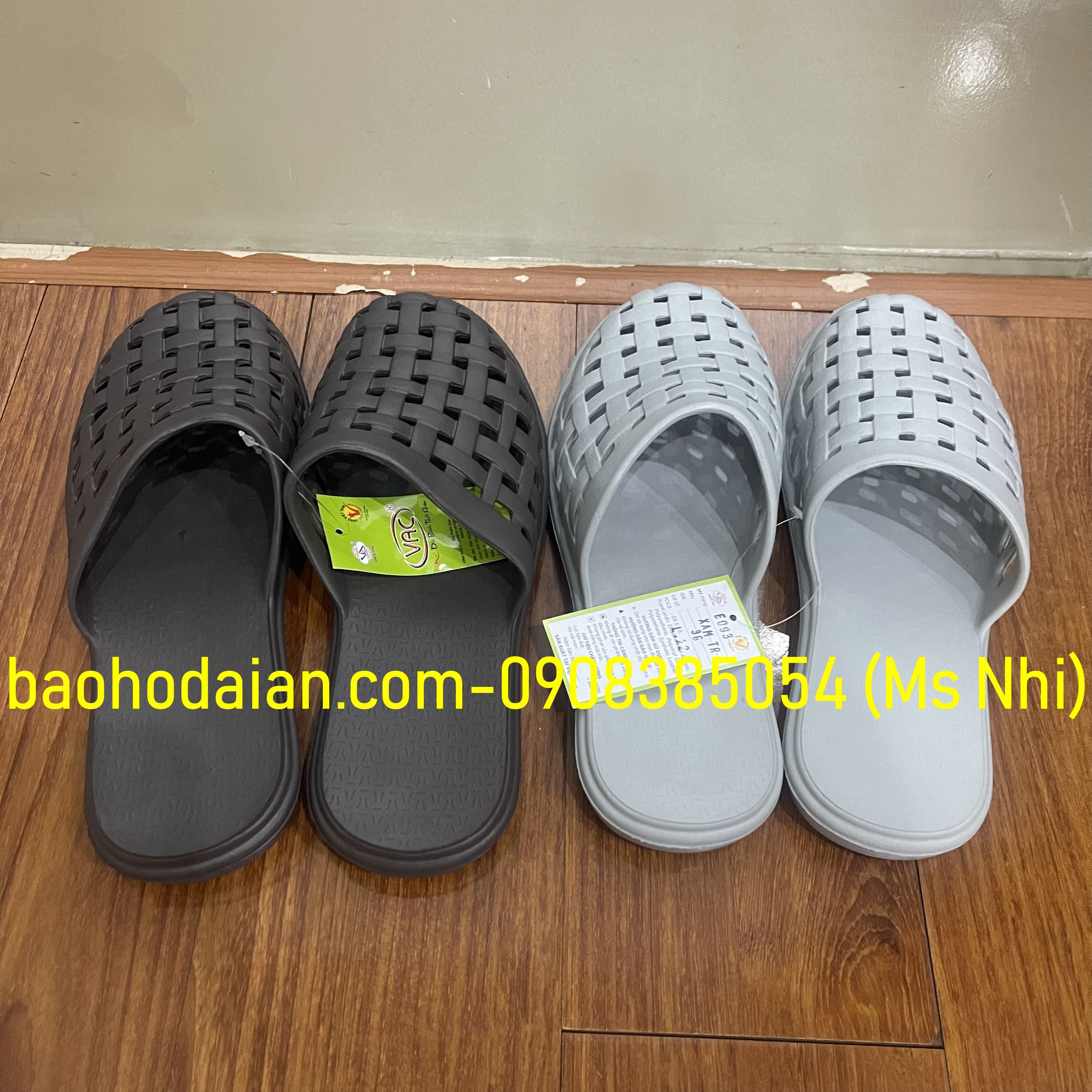 Dép xốp siêu nhẹ mang trong phòng sạch- VAC E093