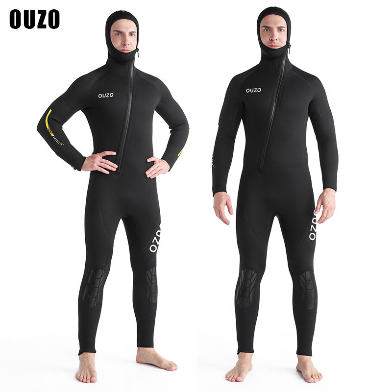 5mm thick yonsub diving suit, winter diving suit.