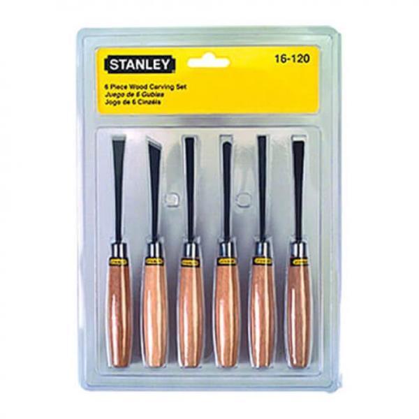 Wood Stanley STHT16120-8 Carving Set 6 Pieces