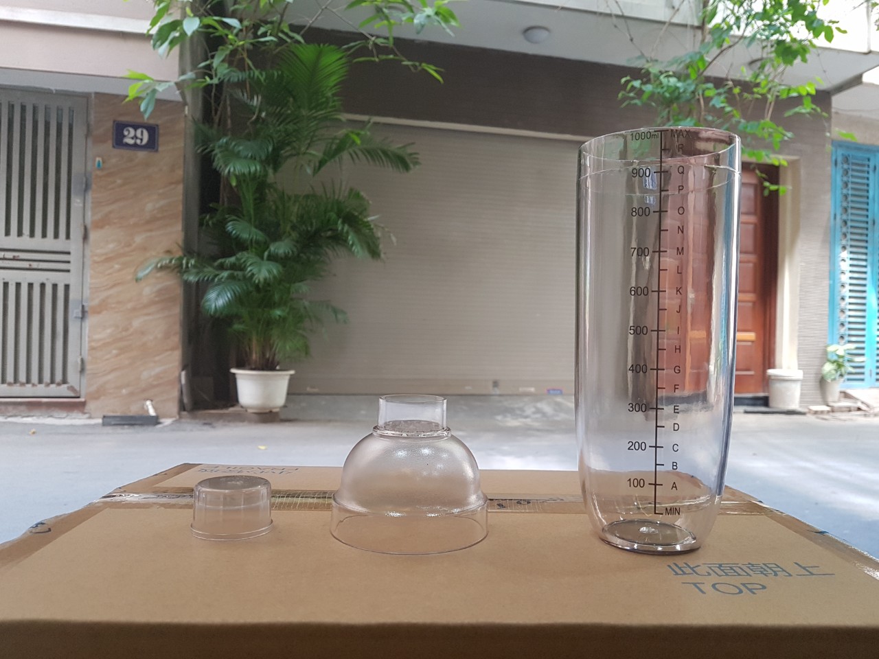 Bình lắc nhựa pha chế shaker trà sữa cocktail cao cấp