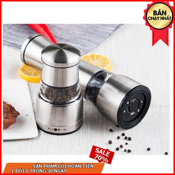 [HOÀN TIỀN 10%][COMBO 3]LỌ XAY TIÊU INNOX CAO CẤP