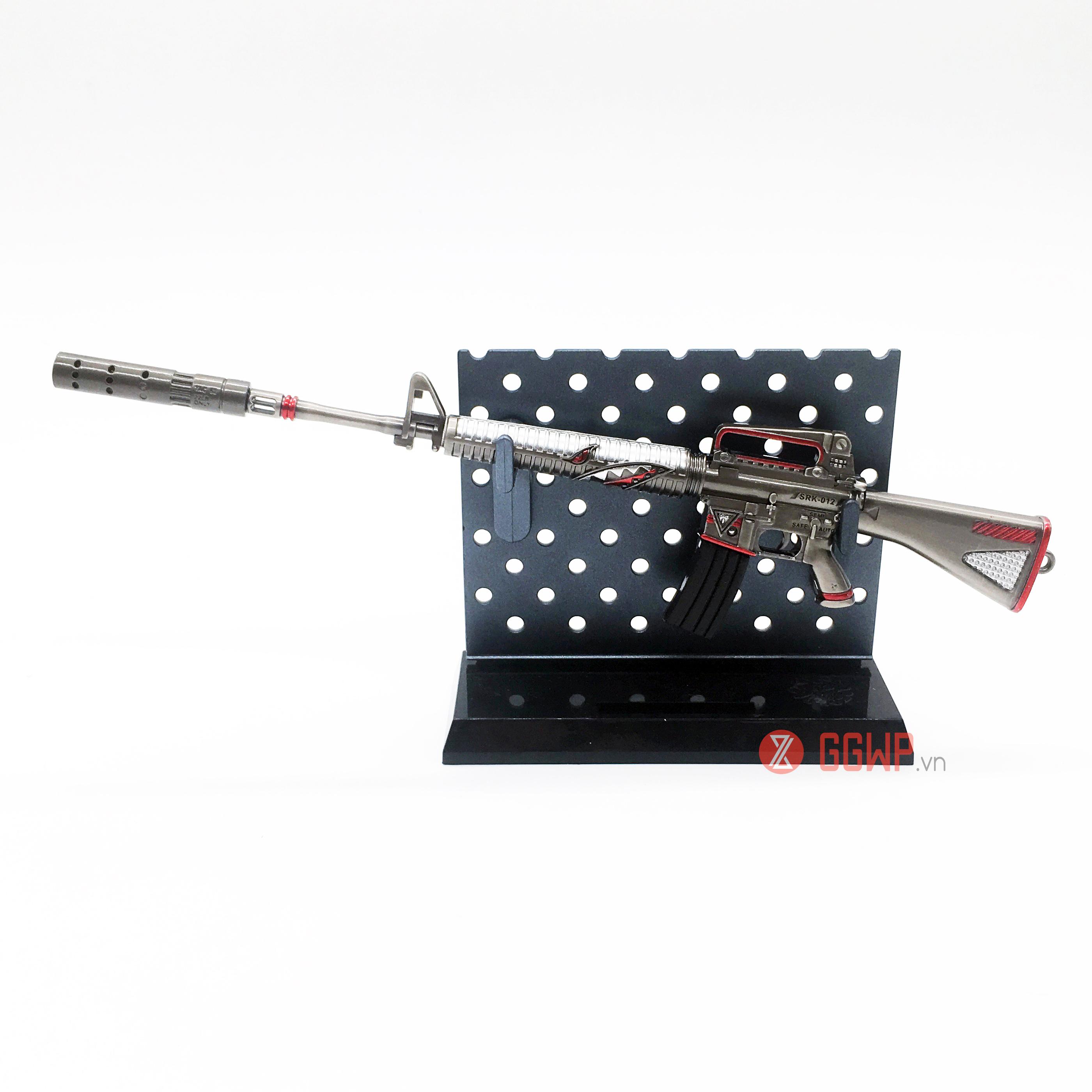 Mô hình M16A4 skin Sharkbite 22cm PUBG