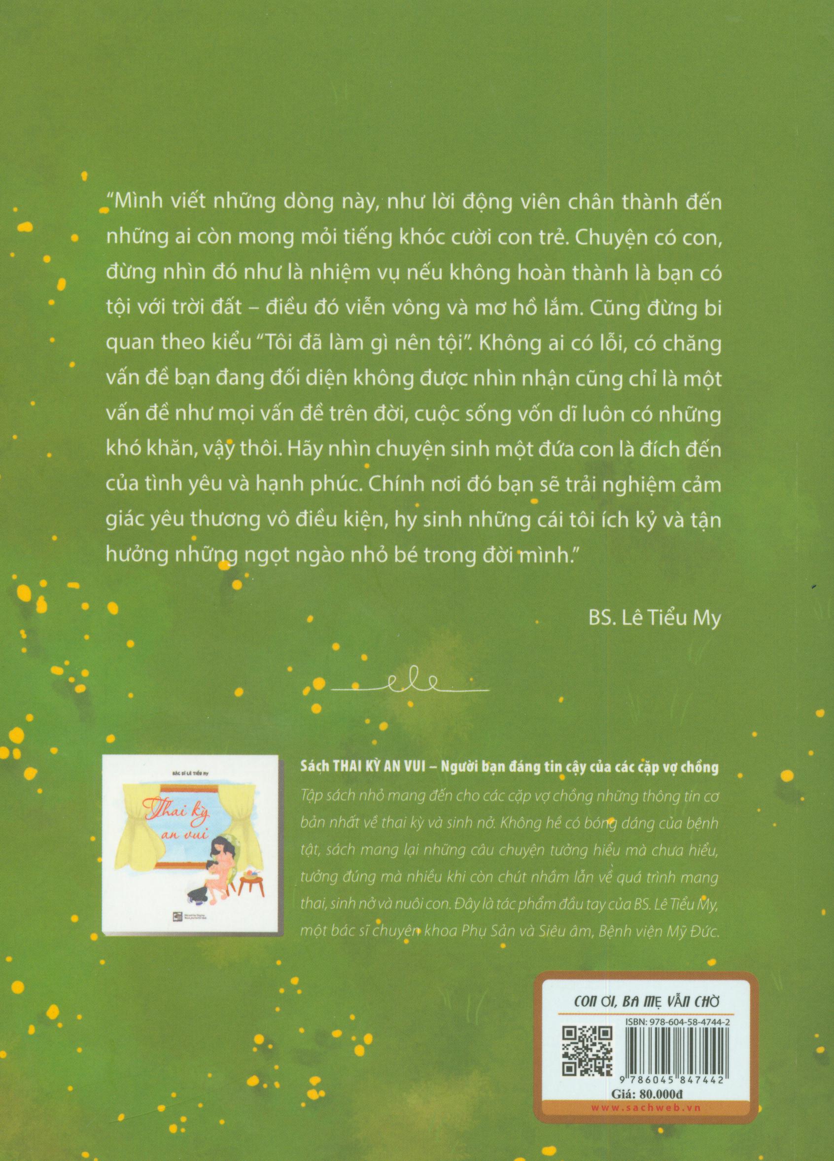 Con Ơi, Ba Mẹ Vẫn Chờ