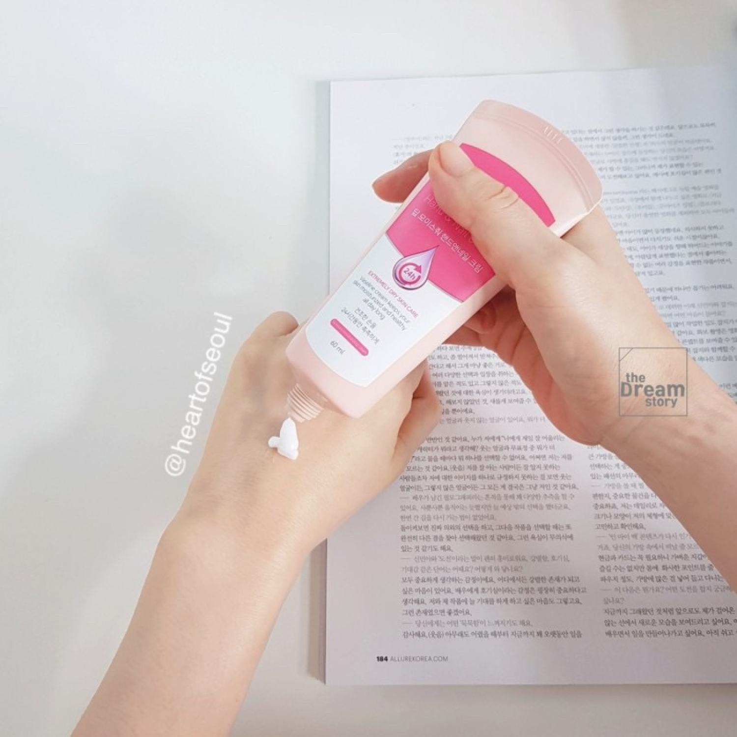[Hàn Quốc] Kem dưỡng da tay và móng Vaseline Deep Moisture 60ml