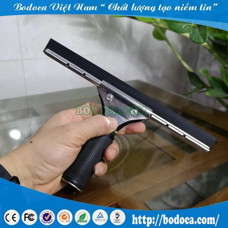 Tay gạt kính inox 25cm Bodoca