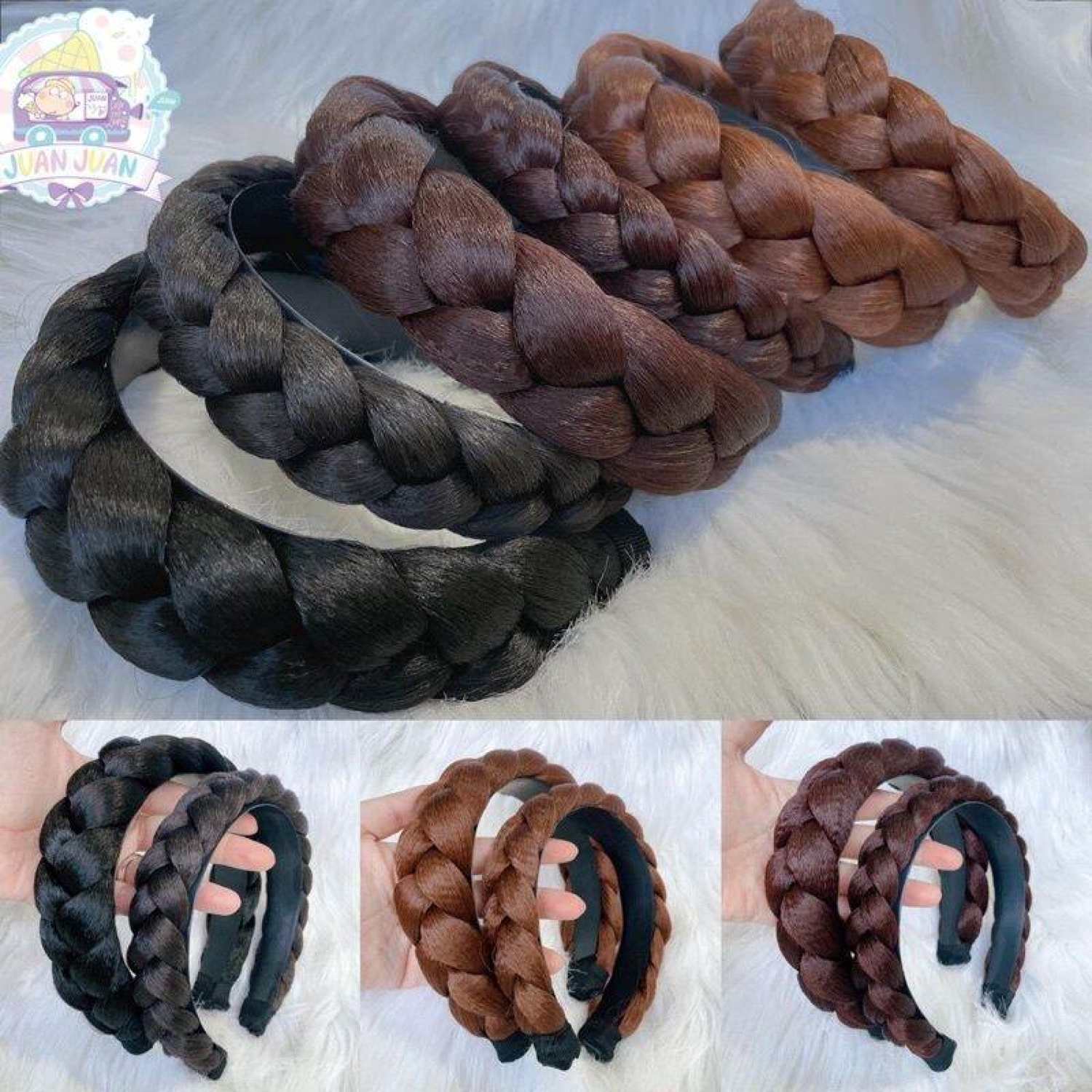 tóc cài bính phồng 5cm...3cm..2cm
