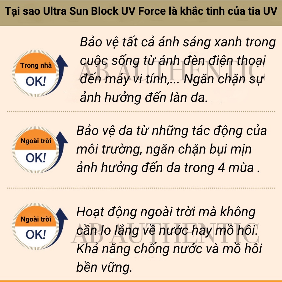 Kem chống nắng Ohui Day Shield Sunblock UV Force 50ml - AB Authentic