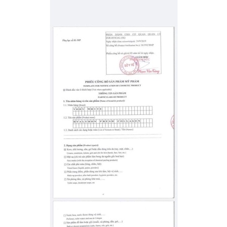 COMBO 3SP PHỤC HỒI TRẮNG DA YODY WHITE PHƯƠNG ANH