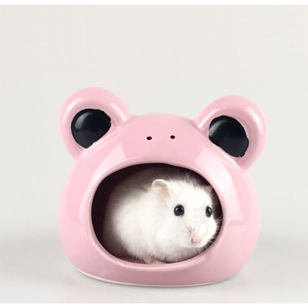 [Hoàn tiền 10%]Nhà ngủ sứ ếch hãng Zoog cho Hamster