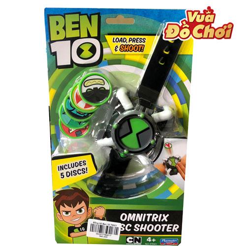 Đồng Hồ Ben 10  Bắn Đĩa - Load Press Shoot