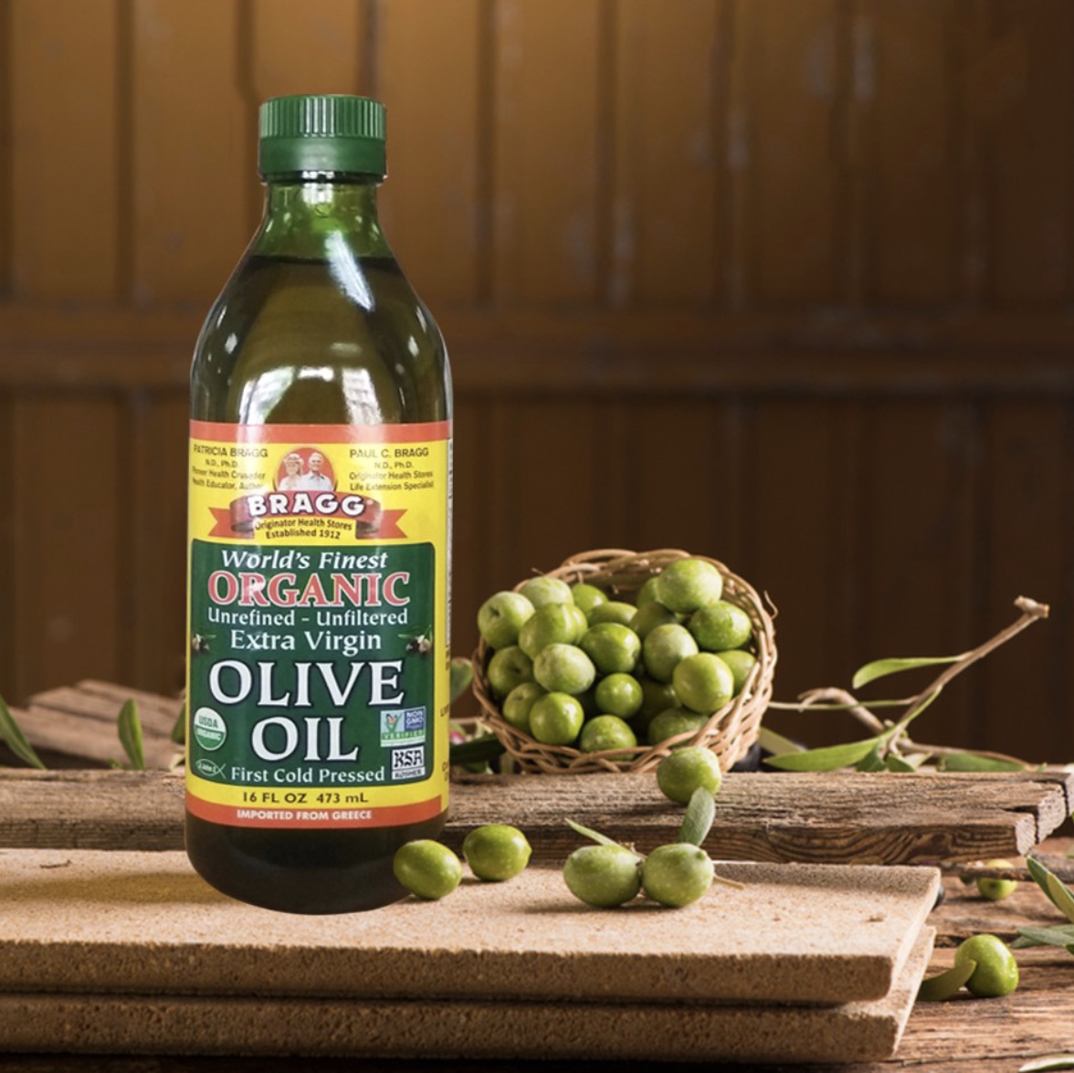Dầu OLIU ép lạnh hữu cơ 946ml và 473ml - Extra Virgin Bragg