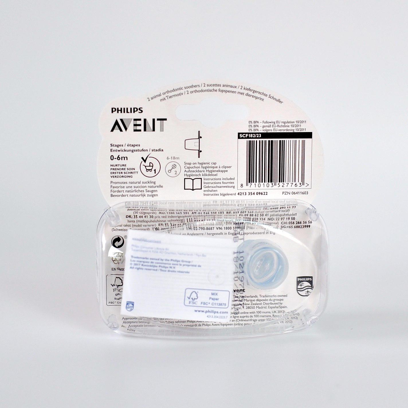 02 Ty giả Philips Avent cho bé 0-6 tháng